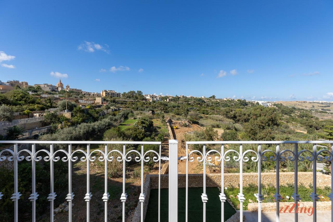 Gozo - Apartment With Stunning Views & Shared Pool Xagħra Екстериор снимка